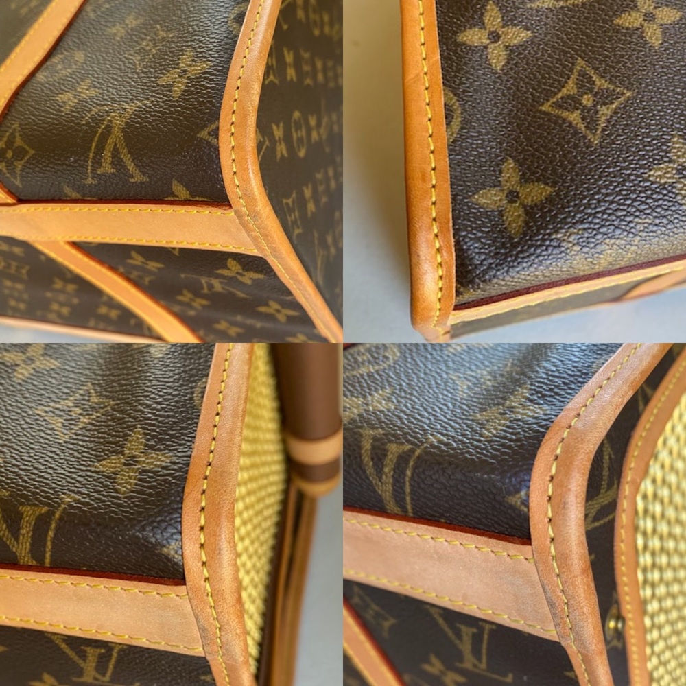 Louis Vuitton Monogram Canvas Pet Carrier Bag Brown Tan - Picture 14 of 15